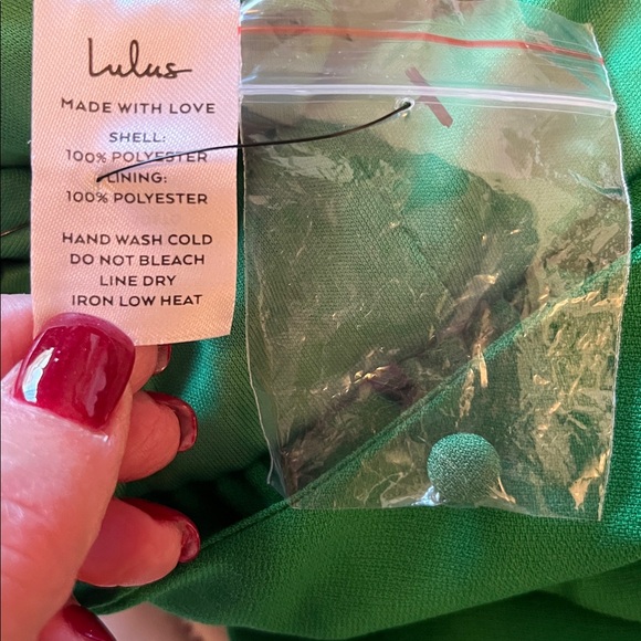 NWT Lulus Knotted Halter Wide Leg  Jumpsuit - Picture 11 of 14